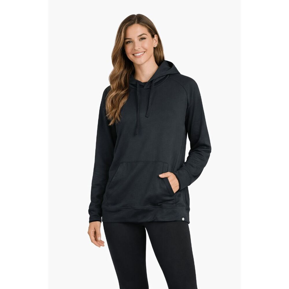 GAIAM Athletic Black Hoodie Women’s Performance Pullover Hoodie S